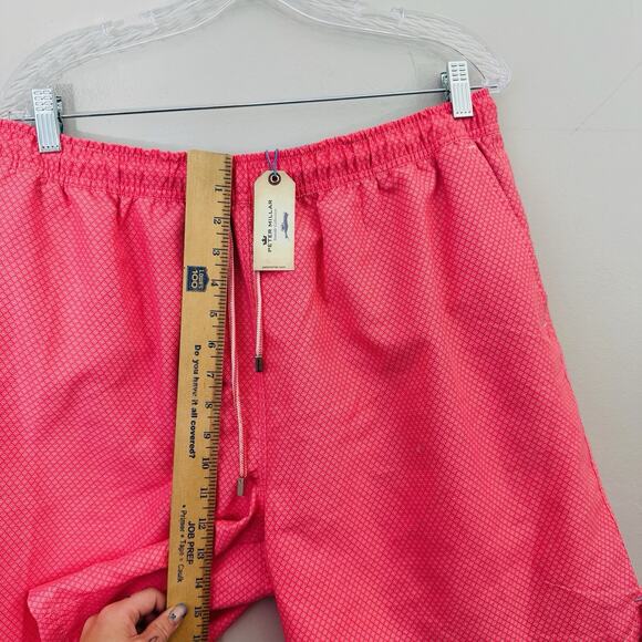 Peter Miller Seaside Collection Red Board Shorts Men’s Size XL - Picture 3 of 9
